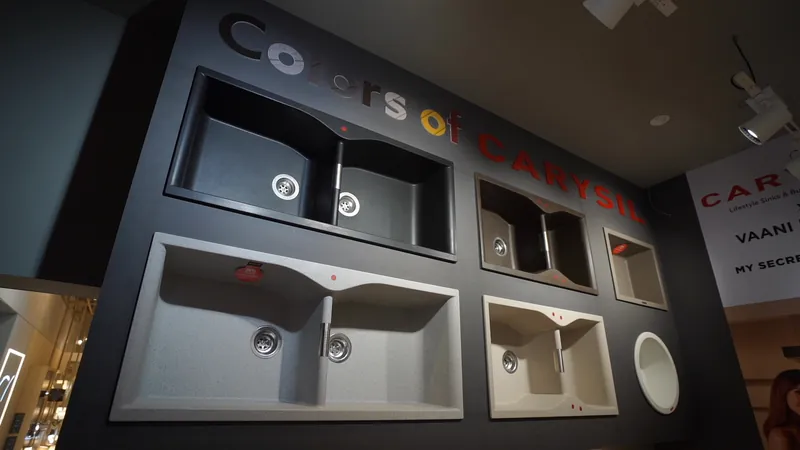 Carysil kitchen sinks and appliances at BGH Bathinda